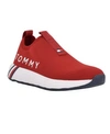 Tommy Hilfiger Aliah Womens Casual And Fashion Sneakers In Red
