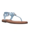 Tommy Hilfiger Women's Bennia Thong Sandals Women's Shoes In Light Blue