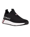 Tommy Hilfiger Aliah Womens Casual And Fashion Sneakers In Black