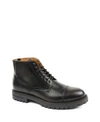 Bruno Magli Men's Hollis Lace Boots In Dark Gray Calf