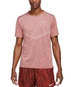 Nike Dri-fit Rise 365 Men's Short-sleeve Running Top In Cayenne