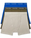 CALVIN KLEIN MEN'S 3-PACK COTTON CLASSICS BOXER BRIEFS