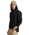 Polo Ralph Lauren Men's Jersey Hooded T-shirt In Black Heather