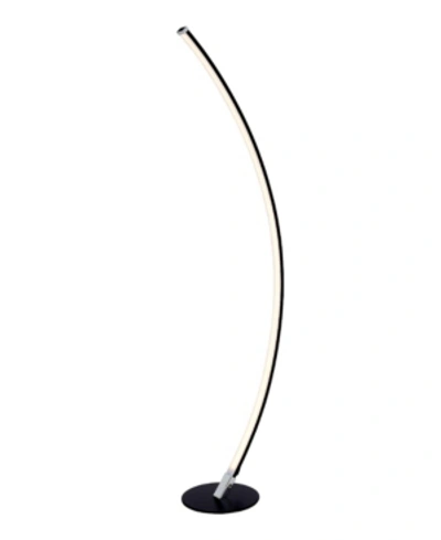 Lite Source Monita Floor Lamp In Black