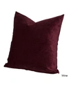 SISCOVERS PADMA SOLID 1-PC. DECORATIVE PILLOW, 20" X 20"