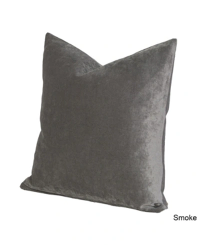 Siscovers Padma Decorative Pillow, 26" X 26" In Smoke