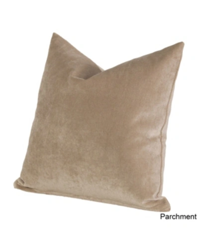 Siscovers Padma Solid 1-pc. Decorative Pillow, 20" X 20" In Parchment