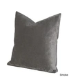Siscovers Padma Solid 1-pc. Decorative Pillow, 20" X 20" In Smoke
