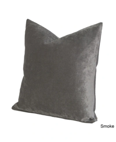 Siscovers Padma Solid 1-pc. Decorative Pillow, 20" X 20" In Smoke