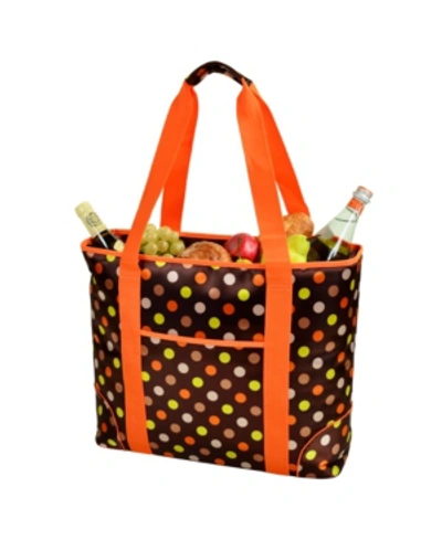 Picnic At Ascot Extra Large Leak Proof Cooler Bag And Tote - 30 Can Capacity In Brown