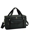 Picnic At Ascot Hybrid Semi-rigid 24 Quart Folding Cooler With Leak Proof Lining In Black