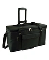 Picnic At Ascot Extra Large 36 Quart Hybrid Semi-rigid Wheeled Folding Cooler In Black