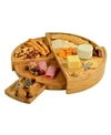 PICNIC AT ASCOT VIENNA TRANSFORMING MULTILEVEL BAMBOO CHEESE BOARD SET WITH TOOLS