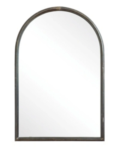 3r Studio Arched Mirror With Trim In Grey