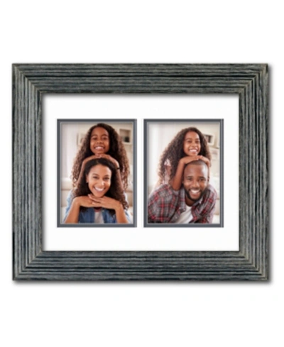 Courtside Market Organics Collection Collage Picture Frame, 14" X 11" In Barn Blue