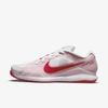 Nike Court Air Zoom Vapor Pro Men's Hard Court Tennis Shoes In White/university Red