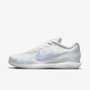 Nike Court Air Zoom Vapor Pro Women's Hard Court Tennis Shoes In White,aluminum
