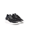 Philipp Plein Runner Low-top Sneakers In Black