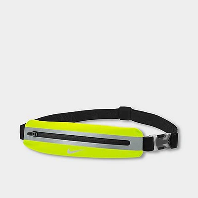 Nike Women's Slim Waist Pack 2.0 In Volt/black/silver