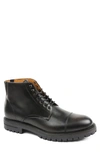 Bruno Magli Men's Griffin Lace Up Lug Sole Boots In Dark Grey