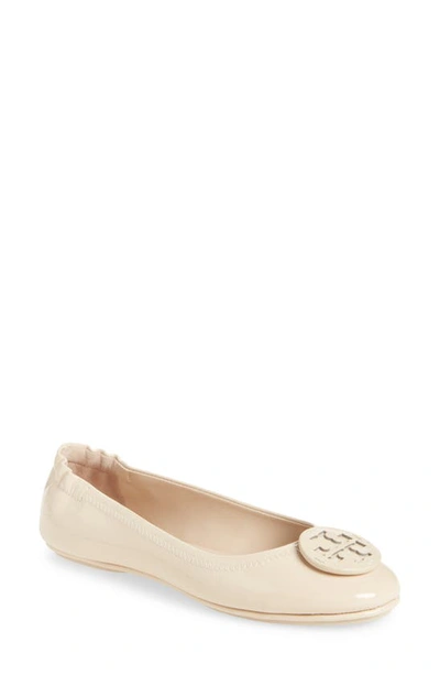 Tory Burch Minnie Travel Ballet Flat In Dulce De Leche