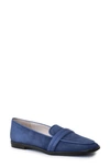 Amalfi By Rangoni Goccia Loafer In Navy Cashmere/ Notte Parmasoft