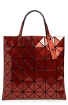 BAO BAO ISSEY MIYAKE LUCENT METALLIC TOTE BAG,BB18AG623