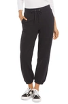 Nydj Cotton Blend French Terry Sweatpants In Black