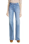 Veronica Beard Crosbie Wide-leg Jeans In Amethyst