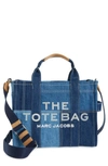Marc Jacobs The Denim Medium Tote Bags In Blue