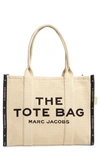 Marc Jacobs The Jacquard Large Tote Bag In Warm Sand