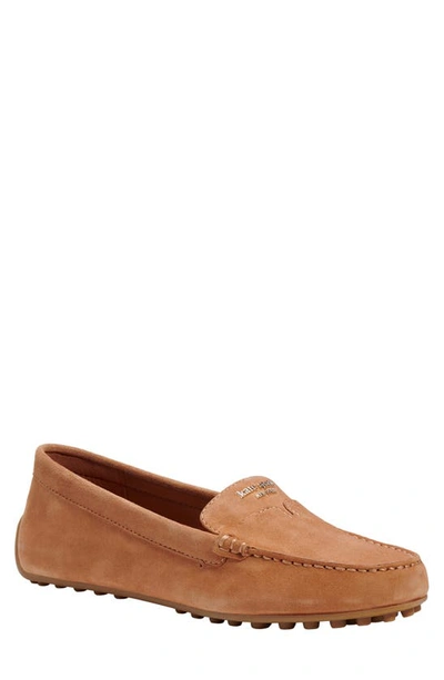 Kate Spade Deck Suede Driver Loafers In Bungalow