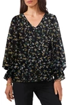 CHAUS CHAUS FLORAL BALLOON SLEEVE TOP,93044096P