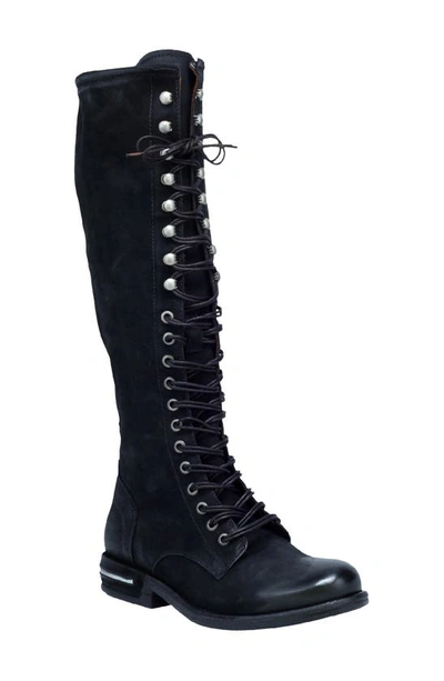 As98 Trillie Knee High Boot In Black