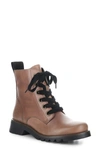 Fly London Ragi Combat Boot In Rose Rug