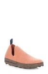 Asportuguesas By Fly London City Sneaker In 038 Tangerine Tweed/ Felt