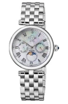 Gv2 Florence Diamond Bracelet Watch, 36mm In Silver