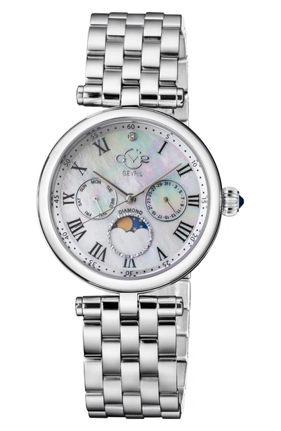 GV2 FLORENCE DIAMOND BRACELET WATCH, 36MM