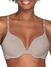 Vanity Fair Beauty Back Back Smoothing T-shirt Bra In Coconut Stripe