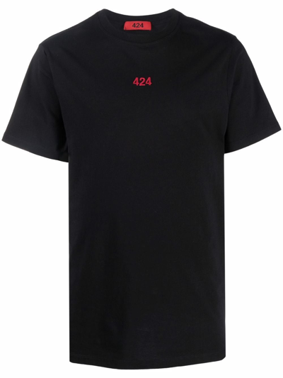 424 EMBROIDERED LOGO T-SHIRT