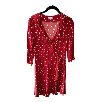 Pre-owned Claudie Pierlot Fall Winter 2019 Mini Dress In Red