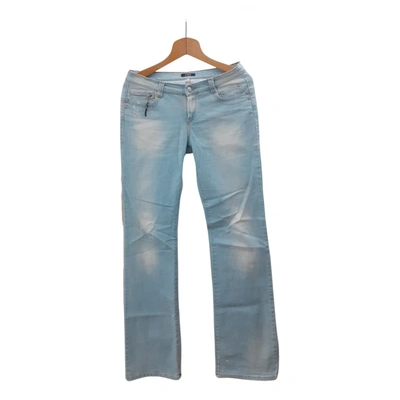 Pre-owned Costume National Large Jeans In Turquoise