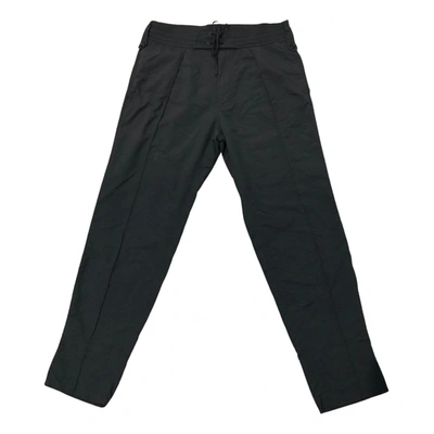 Pre-owned Saint Laurent Trousers In Black