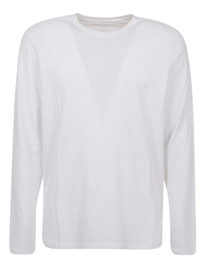 Majestic Julien - Round Neck Short Sleeve In White