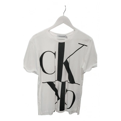 Pre-owned Calvin Klein Jeans Est.1978 T-shirt In White