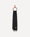 Loewe Women's Wool-blend Scarf In Black