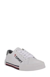 Tommy Hilfiger Kery Sneaker In White Multi Faux Leather