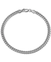 Giani Bernini Curb Link Chain Bracelet In 18k Gold-plated Sterling Silver, Created For Macy's (also In Serling Sil In Silver