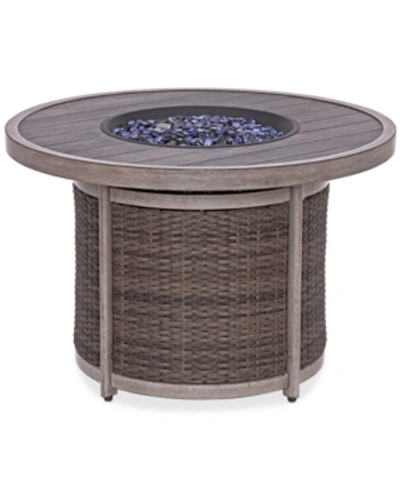 Furniture Closeout! Charleston Outdoor Round Fire Pit, Created For Macy's