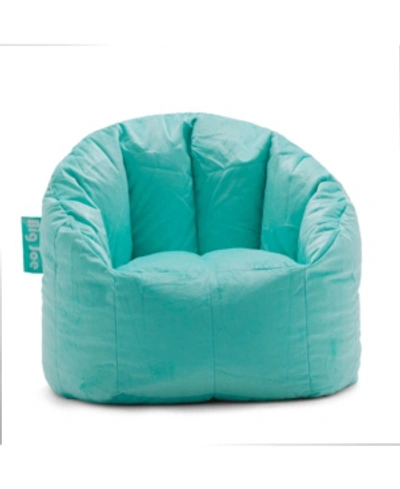 Big Joe Milano Bean Bag Chair In Open Green